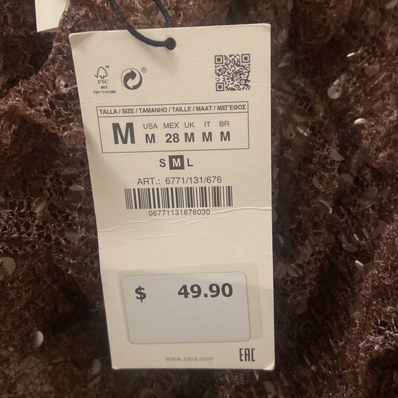 Beautiful blouse unfortunately didn’t fit me :( - Picture 5 of 5